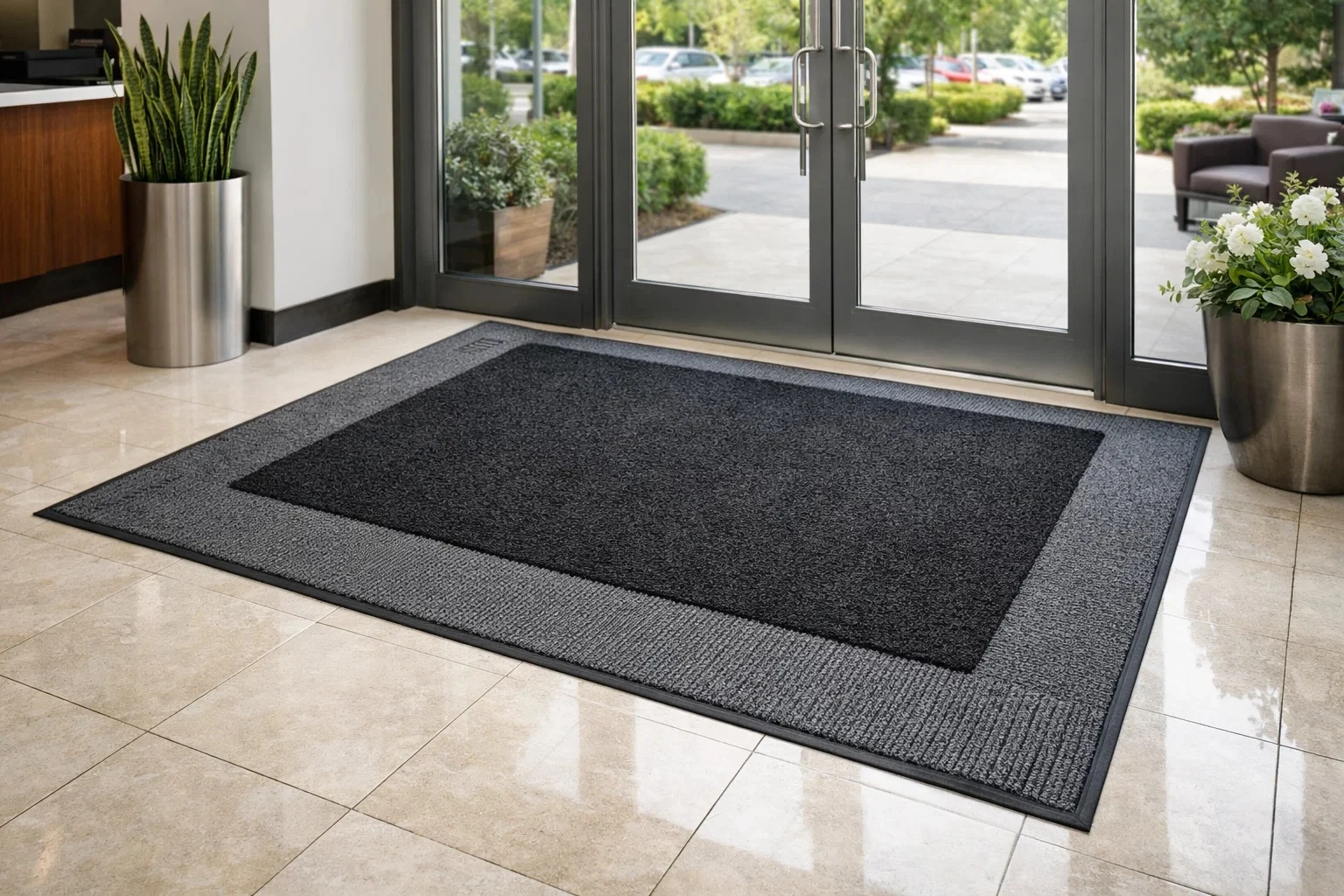 Entrance mats that enhance first impressions cleanliness and floor protection