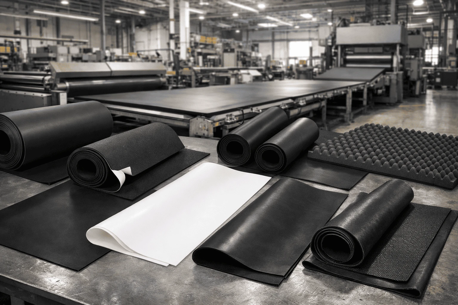 Industrial Rubber Sheets: Durability Meets Performance